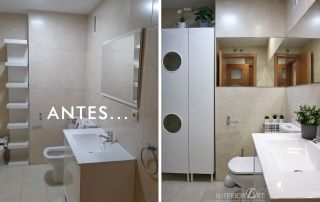 Lavado cara baño