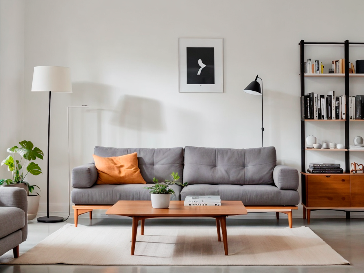Salón Estilo Minimalista