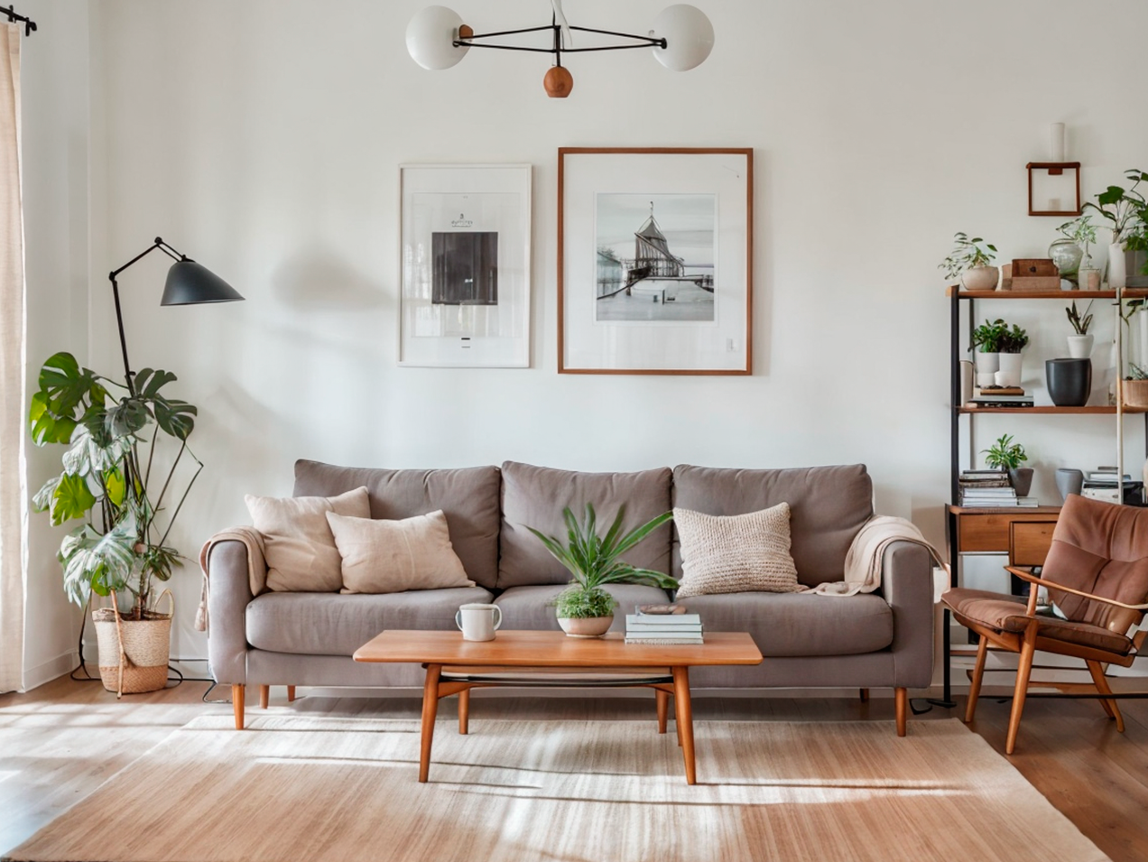 Salón Estilo Nórdico