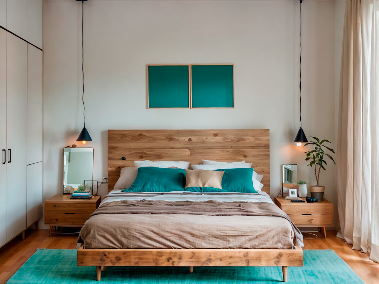 Habitación Color Verde