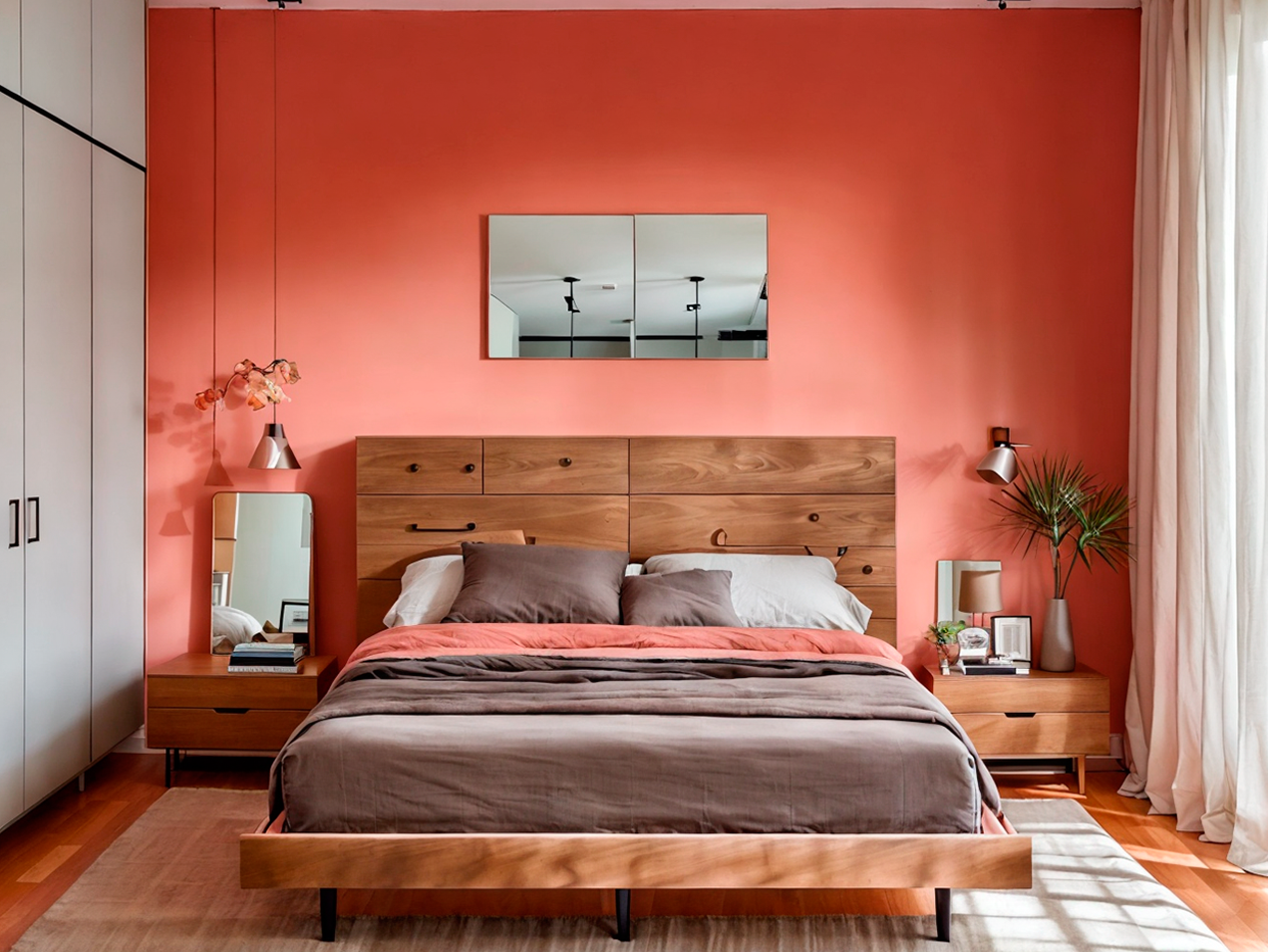 Habitación Color Coral